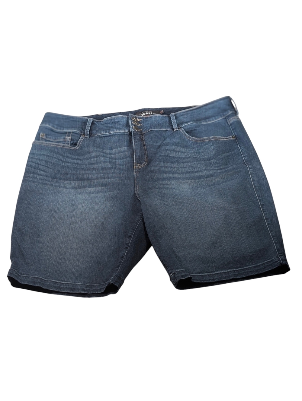 Torrid Jeggings Dark Wash Denim Jeans Shorts Size 26